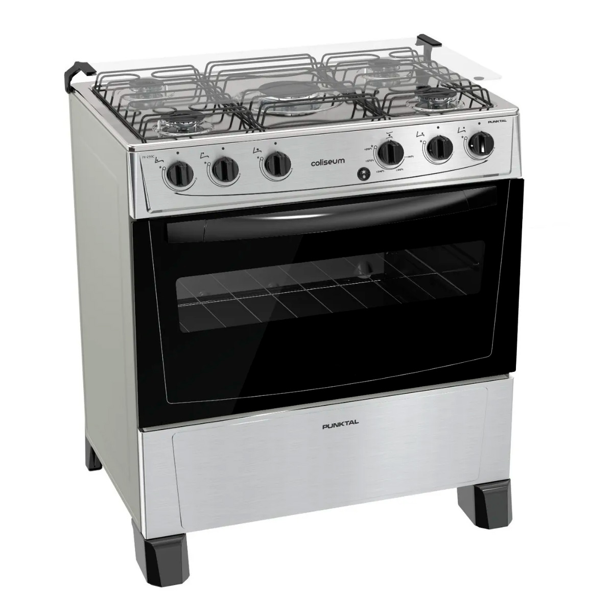 Cocina Super Gas PUNKTAL PK-TR36 5 Hornallas – NETPC