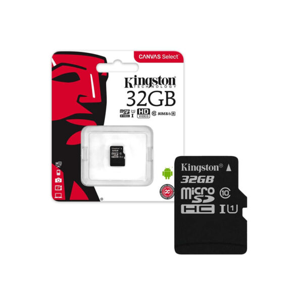 MEMORIA MicroSDHC Canvas Select KINGSTON 32GB US 19