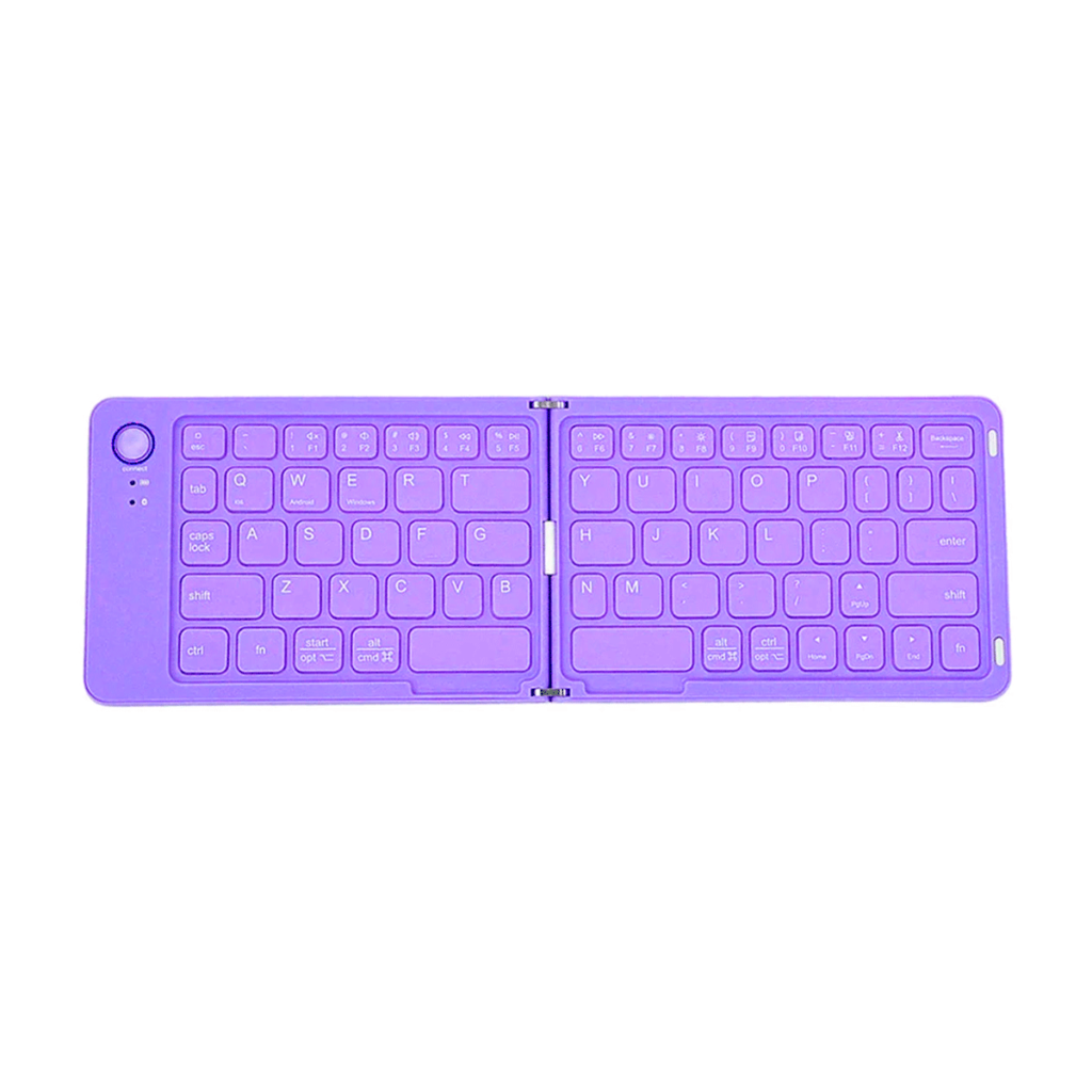 Fnote Netpc Teclado Inalámbricos BTK001 Mini MEETION Bluetooth Violeta — NETPC